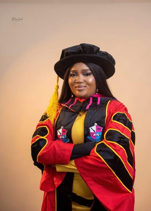 Wale Ojo-Lanre’s Daughter, Temiloluwa, Earns Doctorate Degree From Lead City Varsity