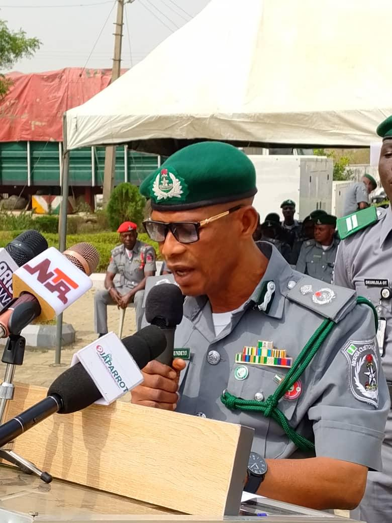 NCS: Najeem Ogundeyi Gets Off To A Good Start As Kwara Area Command Seizes Smuggled Goods Worth N1.2b In Less Than 1 Month