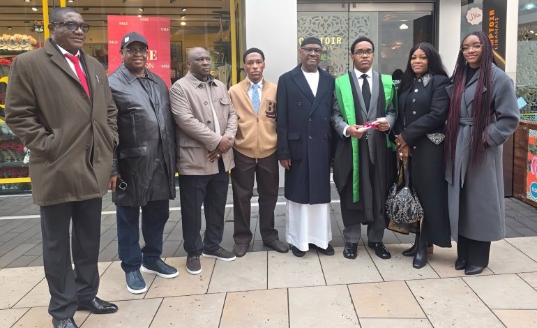 Wike’s Son Receives Master’s Degree From King’s College London