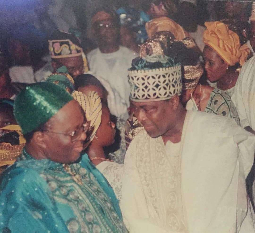 Stunning Throwback Pictures Of Late Oba Okunade Sijuade And Late Adekunle Ojora