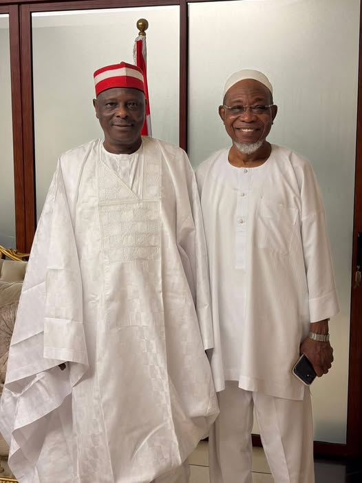Aregbesola Visits Kwankwaso At His Abuja Residence
