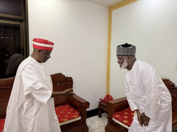 Former Kano APC Guber Candidate, Nasiru Gawuna, Visits Kwankwaso Shortly After Quitting Party