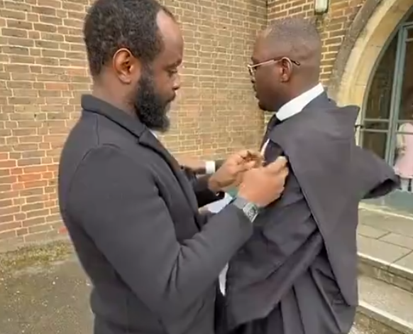 President Tinubu’s Son Receives Master’s Degree From University Of Surrey