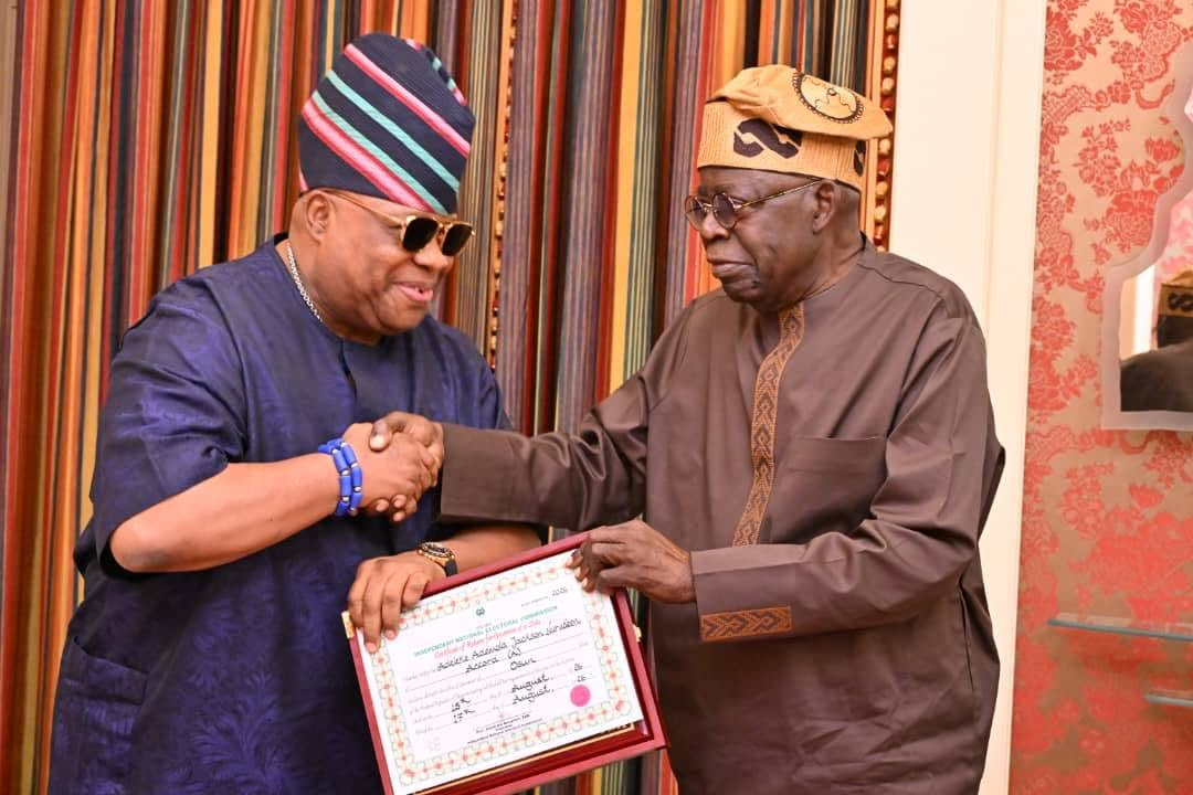 Gov Adeleke’s Visit To President Tinubu ‘Customary’, Party Switching Not ‘Under Discussion’-TICC